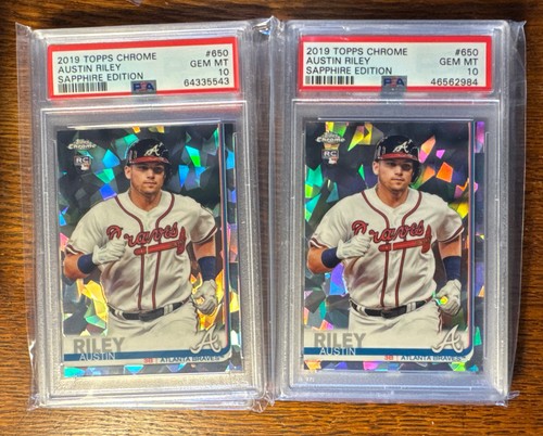 One 2019 topps chrome sapphire - 2019,